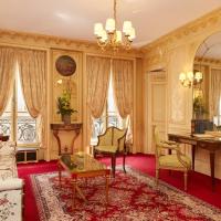 Сьюит (Представительский люкс) отеля Hôtel Raphael, Париж