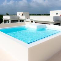 Вилла (Вилла «Мастер» с 1 спальней - Пентхаус) отеля Intima Resort Tulum Adults Only (Clothing Optional), Тулум