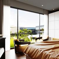 Двухместный (Двухместный номер Делюкс с 1 кроватью и видом на город) отеля Nam Long Hotel, Ханой