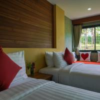 Двухместный (Улучшенный двухместный номер с 2 отдельными кроватями и видом на сад) курортного отеля Koh Kood Paradise Beach, Ко Куд