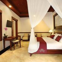 Двухместный (Двухместный номер Делюкс с 1 кроватью или 2 отдельными кроватями и балконом) курортного отеля Bali Tropic Resort & Spa, Нуса Дуа