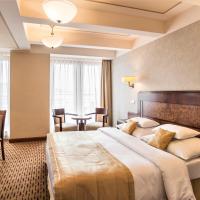 Двухместный (Двухместный номер Делюкс с 1 кроватью и видом на замок) отеля Majestic Plaza, Прага