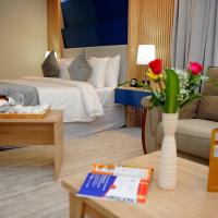 Сьюит (Представительский люкс) отеля Al Mansour Suites Hotel, Доха