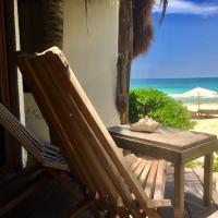 Номер (Бунгало с видом на сад) отеля Casa Violeta, Тулум