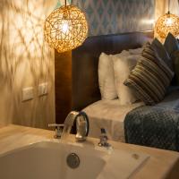 Двухместный (Двухместный номер Делюкс с 1 кроватью) отеля Quinta Margarita - Boho Chic Hotel, Плая-дель-Кармен