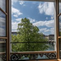 Двухместный (Двухместный номер с 1 кроватью и видом на реку) отеля East-West Riverside Hotel Basel, Базель