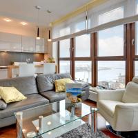 Апартаменты (Апартаменты Делюкс с 2 спальнями и видом на море (для 4 взрослых)) апартаментов Dom & House - Apartamenty Sea Towers, Гдыня