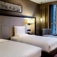 Двухместный (Classic City View Twin Room) отеля Pullman Qingdao Ziyue, Циндао