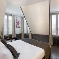 Двухместный (Двухместный номер Делюкс с 1 кроватью) отеля Contact Hôtel Alizé Montmartre, Париж