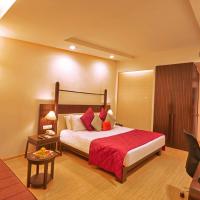 Четырехместный (Deluxe Room Sea View with Queen bed with 10% discount on Food and Beverage) курортного отеля The Gateway Hotel Janardhanapuram Varkala, Варкала