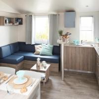 Номер (Семейный передвижной дом (для 8 взрослых)) кемпинга Camping Les Peupliers, Ре