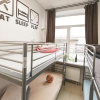 Номер (Кровать в общем 4-местном номере для мужчин и женщин) хостела Sports Hostel, Каунас