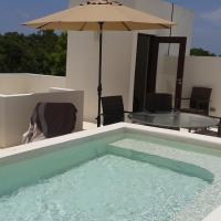 Апартаменты (Penthouse Apartment with Private Pool and Jacuzzi) апарт-отеля Sexy Villas Tulum Clothing Optional, Тулум