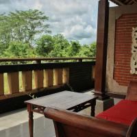 Двухместный (Двухместный номер Делюкс с 1 кроватью или 2 отдельными кроватями и балконом) отеля Saren Indah Hotel, Убуд