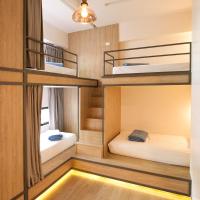 Номер (Односпальная кровать в общем номере) отеля Lub d Philippines Makati, Манила