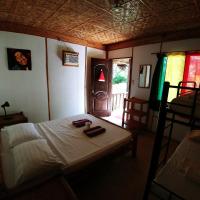 Двухместный (Двухместный номер с 1 кроватью и террасой) отеля Reggae Guesthouse, Панглао