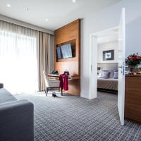 Сьюит (Роскошный люкс с балконом и видом на море) отеля Hotel Ariston, Дубровник