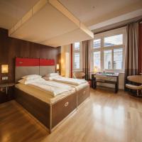 Двухместный (Улучшенный двухместный номер с 1 кроватью) отеля Hotel Rathaus - Wein & Design, Вена