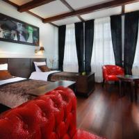 Двухместный (Улучшенный двухместный номер с 1 кроватью или 2 отдельными кроватями, вид на город) апарт-отеля Holland House Residence Old Town, Гданьск