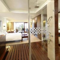 Двухместный (Номер Делюкс с видом на океан) курортного отеля Le Meridien, Бель-Омбр (Индийский океан)