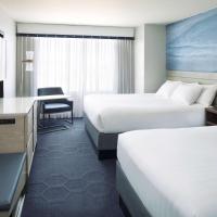 Четырехместный (Номер с 2 двуспальными кроватями и ванной - Подходит для гостей с ограниченными физическими возможностями) отеля Hyatt Centric Fisherman's Wharf San Francisco, Сан-Франциско