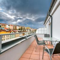 Апартаменты (Пентхаус с террасой) апартаментов DownTown Suites Belohorska, Прага