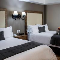 Двухместный (Двухместный номер Делюкс с 2 двуспальными кроватями) отеля Hotel Histórico Central, Мехико