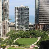 Сьюит (Люкс с 1 спальней и кроватью размера «king-size») отеля Fairmont Chicago Millennium Park, Чикаго