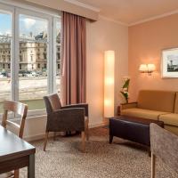 Четырехместный (Апартаменты, вид на Сену) апарт-отеля Citadines Saint-Germain-des-Prés Paris, Париж