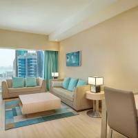 Апартаменты (Апартаменты с 1 спальней и видом на город) отеля Wyndham Doha West Bay, Доха