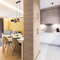 Апартаменты (Улучшенные апартаменты с балконом) апарт-отеля Vagabond Broadway, Будапешт