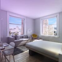 Двухместный (First Class Queen Jr. Suite) отеля Yotel San Francisco, Сан-Франциско