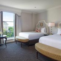 Сьюит (One-Bedroom Willard Suite with Two Queen Beds and View) отеля Willard InterContinental Washington, an IHG Hotel, Вашингтон