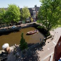 Двухместный (Двухместный номер Делюкс с 1 кроватью и видом на канал) отеля Dikker en Thijs Fenice Hotel, Амстердам