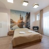 Студио (Современный номер-студио для 2 человек) апартаментов Krakow For You Budget Apartments, Краков