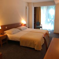 Двухместный (Улучшенный двухместный номер с 2 отдельными кроватями и видом на сад) отеля Le Cénacle, Женева