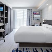 Двухместный (Номер Делюкс с кроватью размера «king-size») отеля Hyatt Centric Brickell Miami, Майами