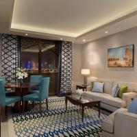 Апартаменты (Апартаменты с 1 спальней) апарт-отеля Al Najada Doha Hotel Apartments by Oaks, Доха