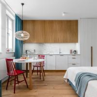 Апартаменты (Апартаменты-студио - ул. Czyżewskiego 7/1a) апартаментов Sanhaus Apartments, Сопот