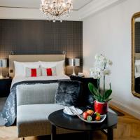 Трехместный (Очаровательный номер с кроватью размера «king-size») отеля Hotel Schweizerhof Bern & THE SPA, Берн