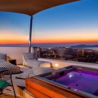 Вилла (L Villa with Sea View and Hot Tub) виллы Santorini Soul Villas, Пиргос (Эгейские острова)