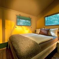 Номер (Шатер «Сафари Лодж» - «Гиппопотам») парк-отеля Ferienparadies Natterer See, Инсбрук