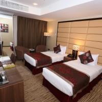 Двухместный (Двухместный номер Делюкс с 2 отдельными кроватями) отеля Al Hamra Hotel, Шарджа