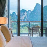 Двухместный (Double Room with Terrace free afternoon tea available) отеля Yangshuo Zen Garden Resort, Яншо