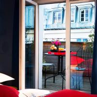 Двухместный (Классический двухместный номер с 1 кроватью и балконом) отеля Hotel Les Théâtres, Париж