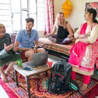 Одноместный (Одноместный номер с ванной комнатой) семейного отеля Nadya Homestay Jaipur, Джайпур