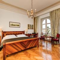 Сьюит (Люкс с видом на город) отеля Hotel Vittoria, Брешиа