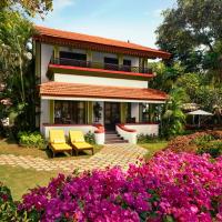 Двухместный (Улучшенный номер с видом на сад и зоной для отдыха на открытом воздухе — Кровать размера «king-size») курортного отеля Taj Holiday Village Resort & Spa, Goa, Кандолим