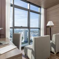 Двухместный (Двухместный номер Делюкс с 2 отдельными кроватями и видом на город) отеля The Nalod Da Nang, Дананг