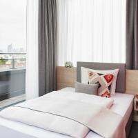 Двухместный (Номер с кроватью размера «queen-size») апарт-отеля Derag Livinghotel Frankfurt, Франкфурт-на-Майне